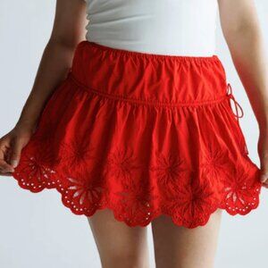 Free People Wildest Dreams mini skirt size XL NWT